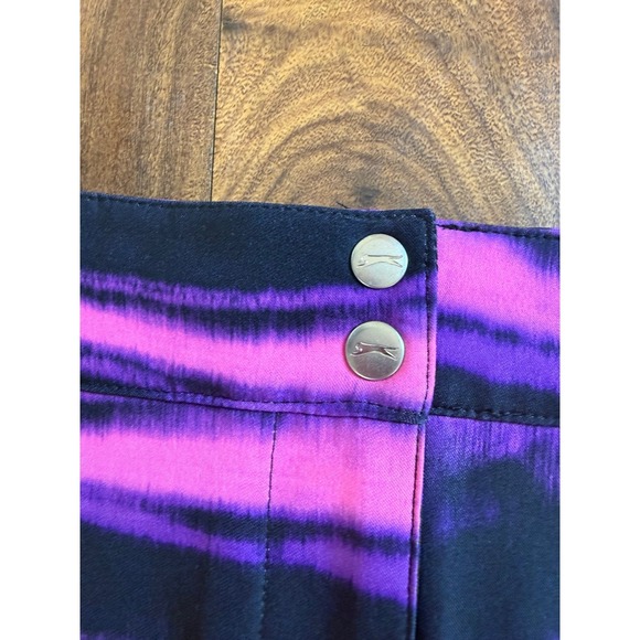 Slazenger Skort Golf Purple Pink Tennis Activewear Pickleball Sz 8 Women Pull On - Picture 2 of 7